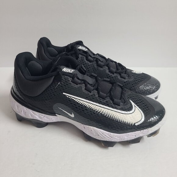 NEW Nike Alpha Huarache Elite 4 Low MCS Baseball Cleats FD6221-003 Size 11 Black - Picture 3 of 7
